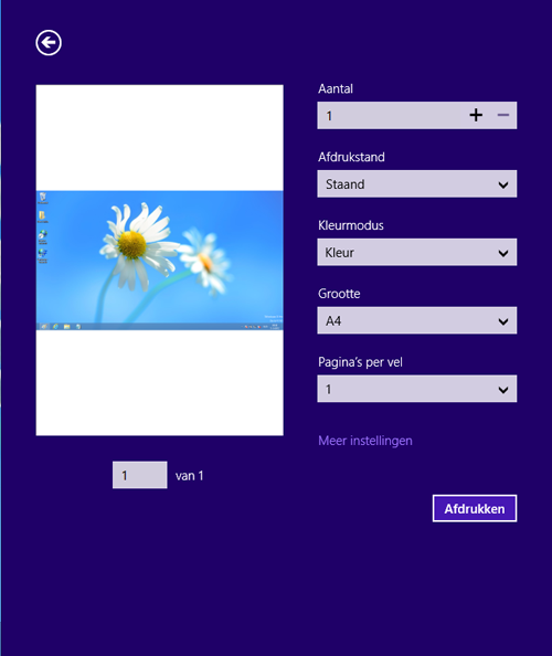 Samsung Printer Experience gebruiken