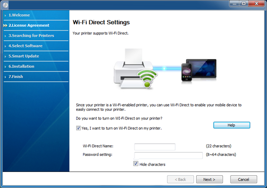 Wireless Network Setup