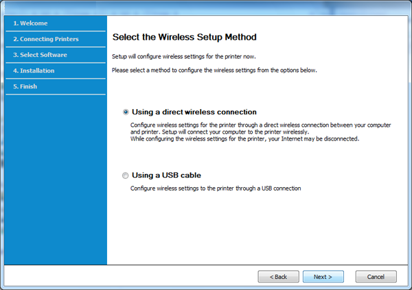 Wireless Network Setup