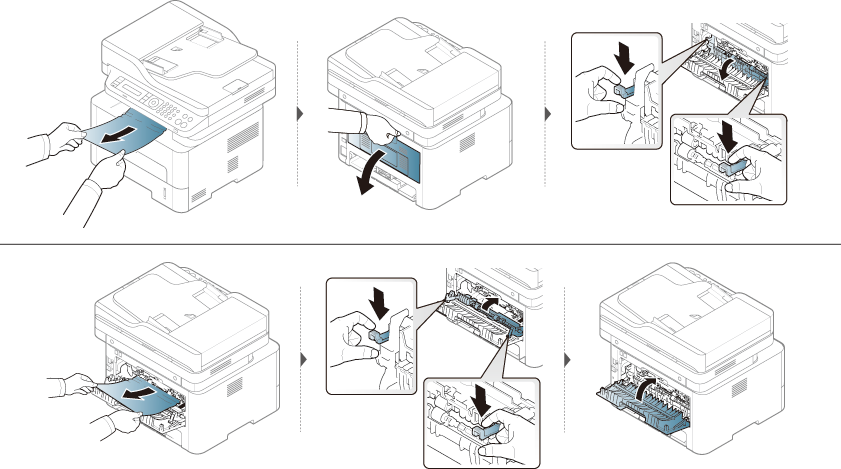 samsung paper jam in tray 1