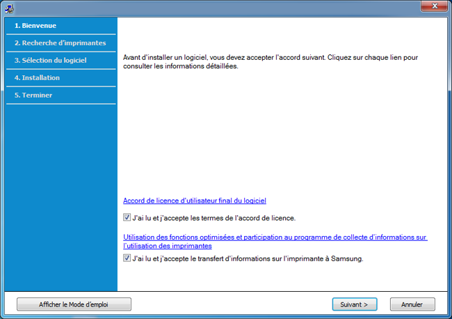 l'utilisation du disque du programme d'installation de Windows